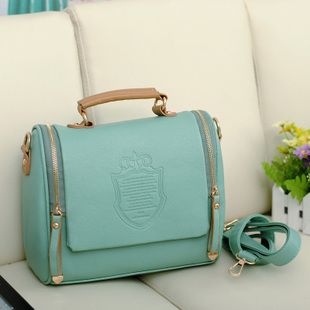 Bolsa Vintage Verde Água