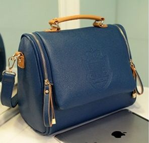 Bolsa Vintage Azul